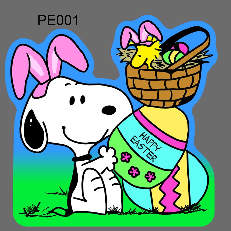 Peanuts Snoopy Easter Beagle PE001 Etsy