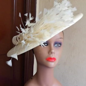 Vrouwen Bruiloft Fascinator Hoge Hoed