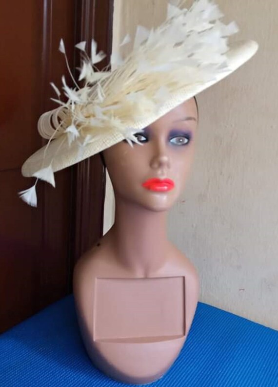 Women Wedding Fascinator Top Hat Etsy