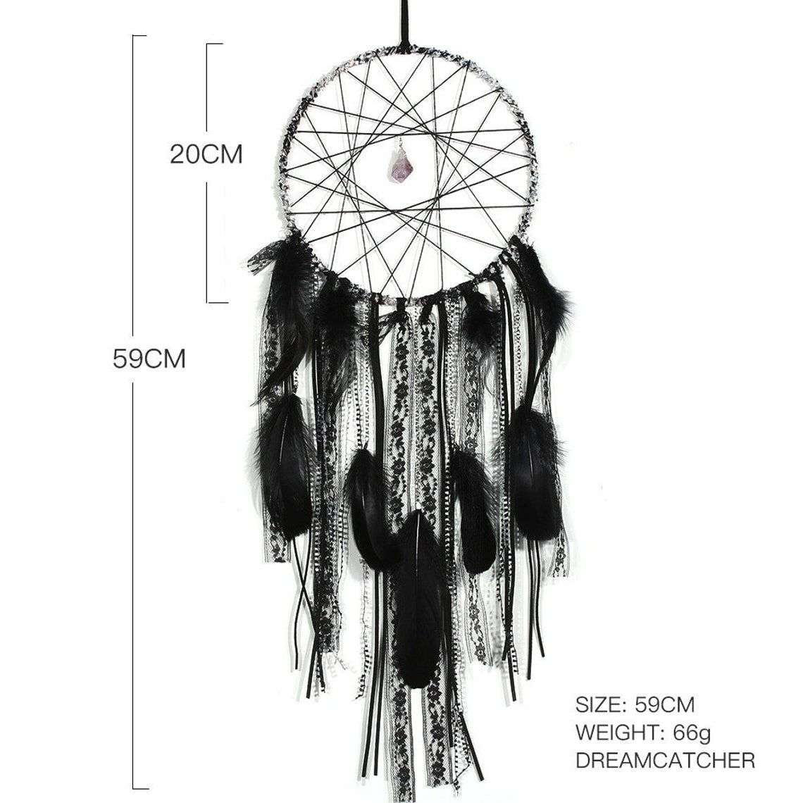 Dream Catcher Evil Eye/ Black Dream Catcher Boho Dream Catcher Etsy UK