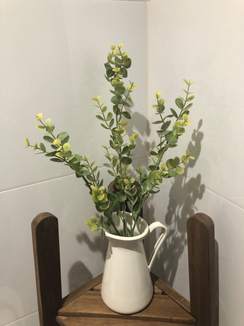 Artificial Plants Green Leaf Branch Eucalyptus Artificial Greenery Leaves for wedding decoration home decorative accessories