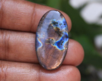 19X33X6 MM, Genuine Spectrolite For Gift, Unique Collection Multi Flash Spectrolite Labradorite, Lovely Oval, Loose Gemstone Cabochon