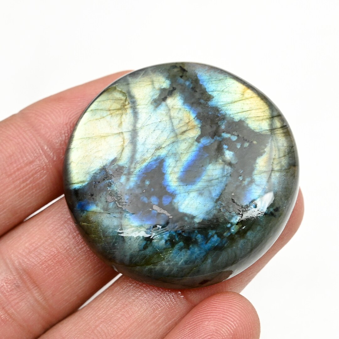 Cabujón Ovalado De Ópalo Negro 16x12 Mm 5 Cts AAA+ Piedra