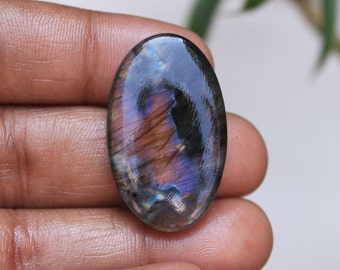 Excellence Spectrolite For Gift, Unique Collection Multi Flash Spectrolite Labradorite, 21X34X6 MM, Lovely Oval, Loose Gemstone Cabochon