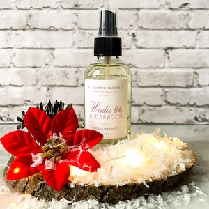 Winter Cedarwood Room + Linen Mist