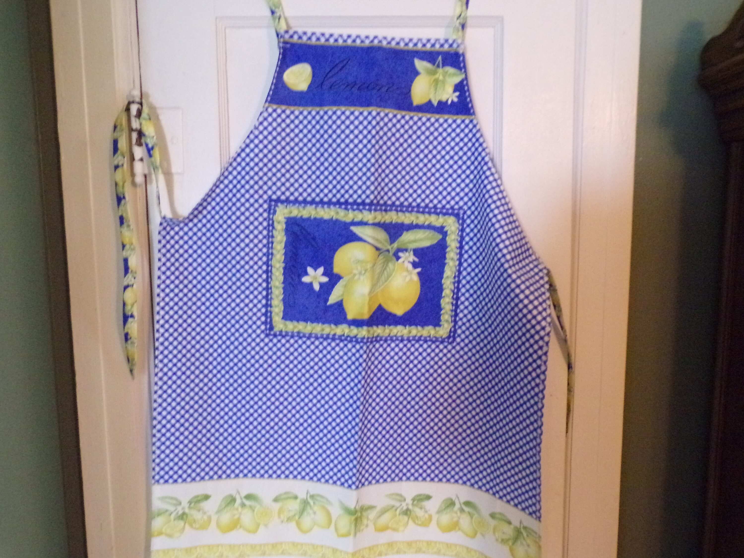 Delantal de cocina de limón | Etsy