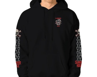 Renegade Biker Fan Hoodie • 4-Side Print Streetwear • Premium Pullover with Kangaroo Pocket • Soft, Durable, High-Quality Fabric