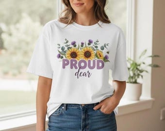 Kazakhstan Dombra Dear Unisex T-shirt, Garment-Dyed Tee, Music Lover Gift, Cultural Shirt, Folk Instrument Top, Gift For Dears