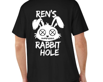 Kylo Ren Rabbit Hole , Renegade Gift Tee , Unisex Crew Neck Short Sleeve T-Shirt – Double Side Printed for Classic Style , Made in USA