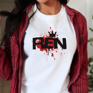 Ren-Inspired T-Shirt, Ren and Stimpy Graphic Tee, Renaissance Faire Shirt, Ren McCormack Dance, Ren Nagase Fan Apparel, Unique Ren Graphic
