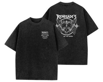 Renegade Classic Cotton Tee with Soft Breathable Comfort, Durable Everyday Fit, Versatile Style for Fans, Gifts, Events  Daily Wear