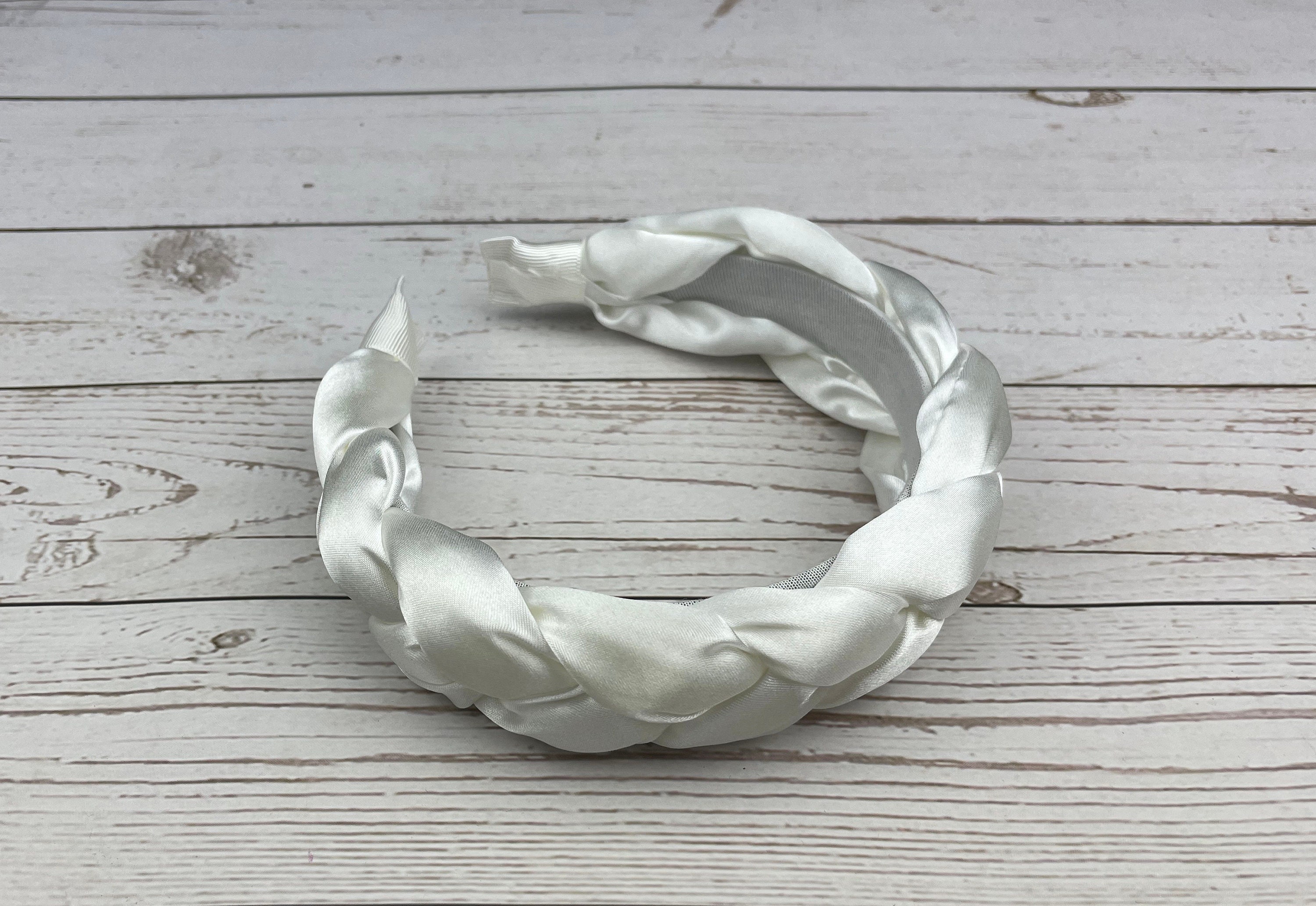 2x Satin-Haarbänder Mit Kantenkontrolle – Weich, Rutschfest, Für Perücken & Styling