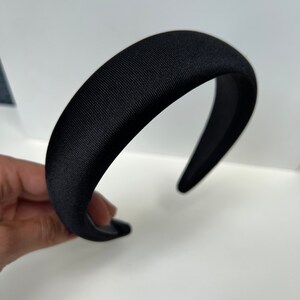 Find the perfect hair accessory with these solid black satin headbands, a thoughtful gift for any woman in your life.