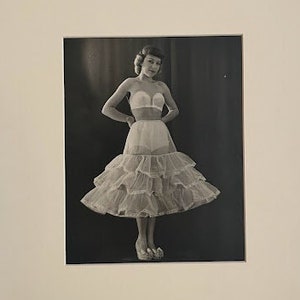 Three Vintage 1950s Lingerie Photos Pin Up Cheescake
