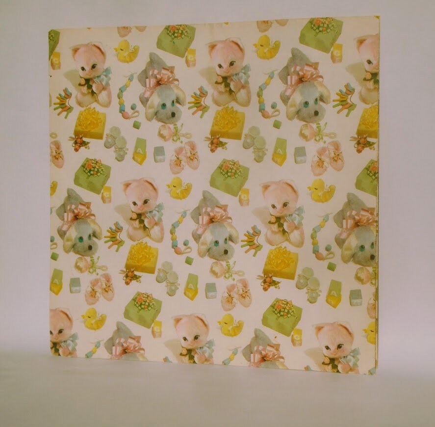 Vintage 1960s Gift Wrapping Paper Collection Etsy