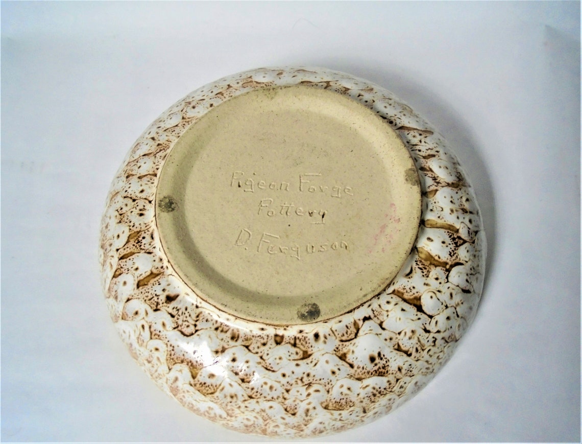 Douglas Ferguson Pigeon Pottery DripGlaze Bowl 8.5 Etsy