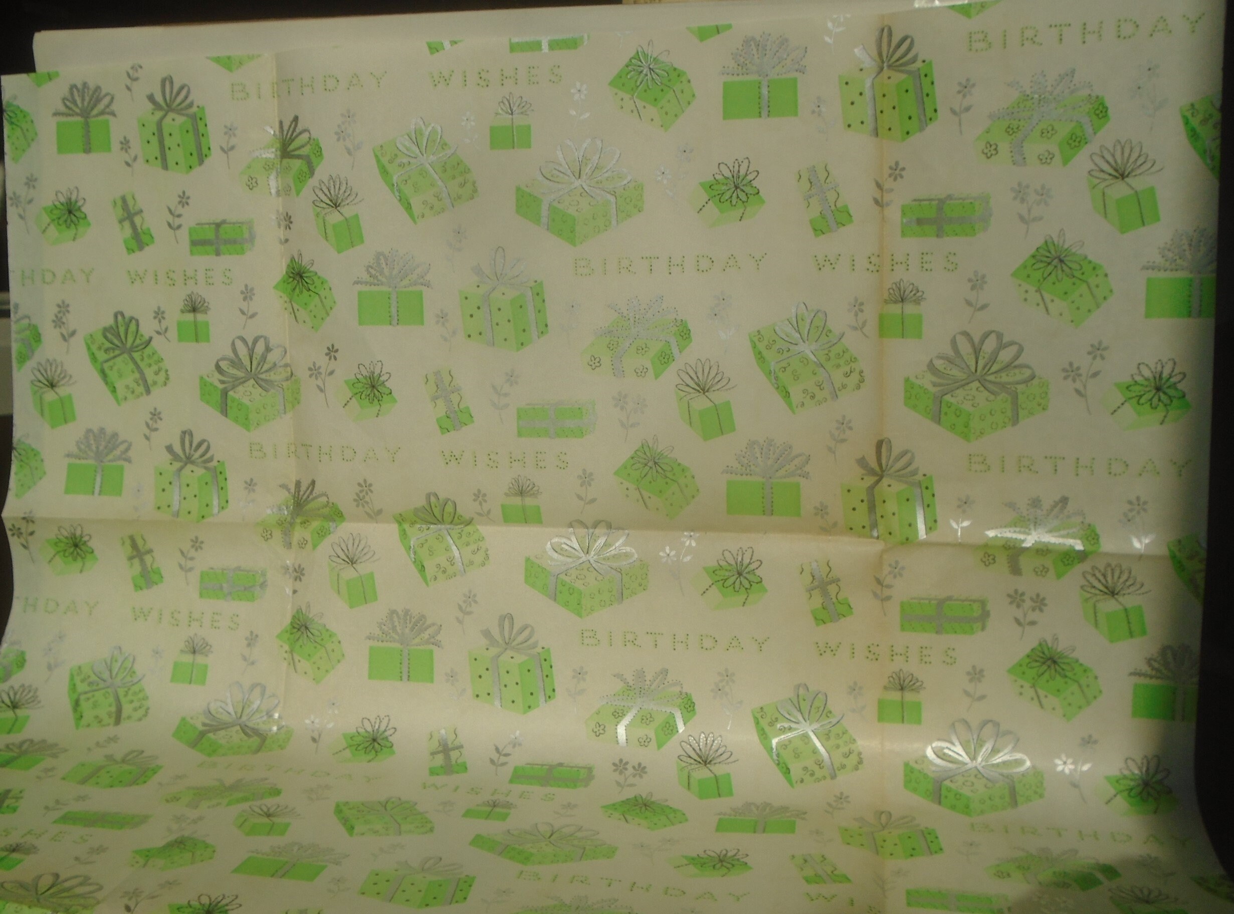 Vintage 1960s Gift Wrapping Paper Collection Etsy