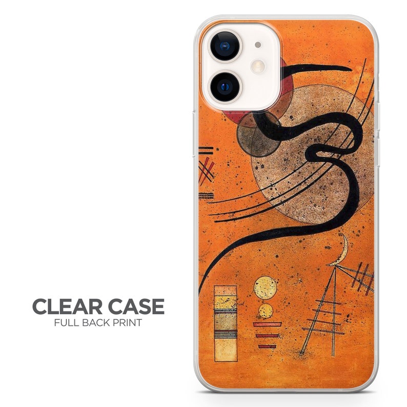 Kandinsky Phone Case Abstract Art Cover for iPhone 14 13 12 11 XR 8 7