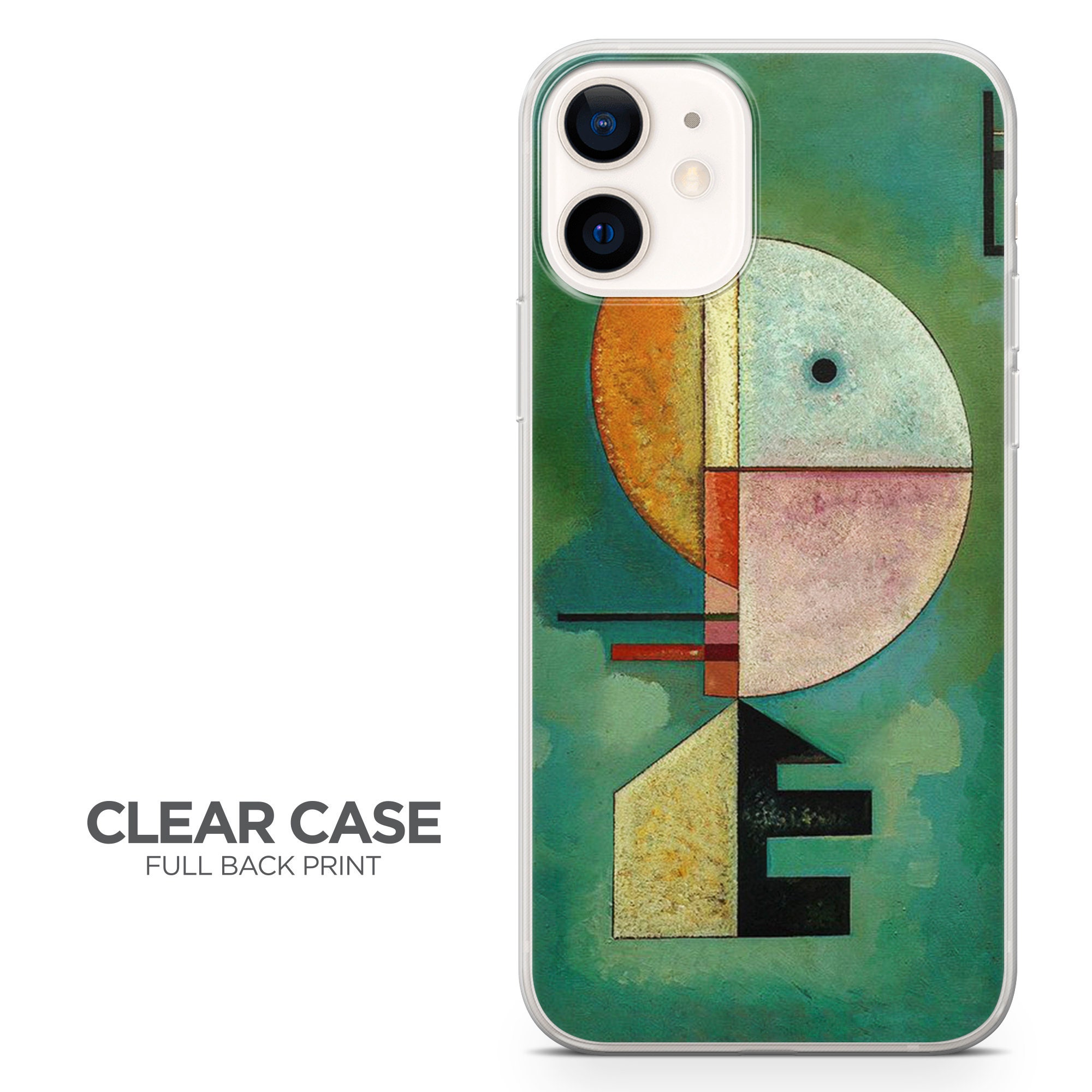 Kandinsky Phone Case Abstract Art Cover for iPhone 14 13 12 11 XR 8 7