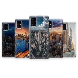 New York City Phone Case nyc views Cover for iPhone 14 13 12 11 XR XS X 7 8 SE Samsung S22 S21 S20 S8 S9 A12 A51 A52 A53 A70 Pixel 7 6 5 4 3