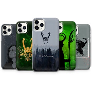 God of Mischief Handyhülle, Gel passend für iPhone 12 mini, 11 Pro Max, X, XR, XS, 7, 8, Samsung S21, S20fe, A21, A12, A51, A71, Huawei P20, P30