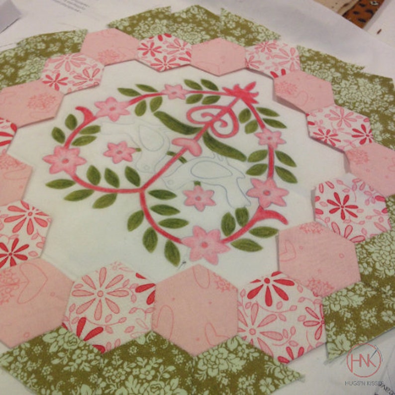 Hexagon 1"- EPP Templates - Cut Files for English Paper Piecing | SVG ...