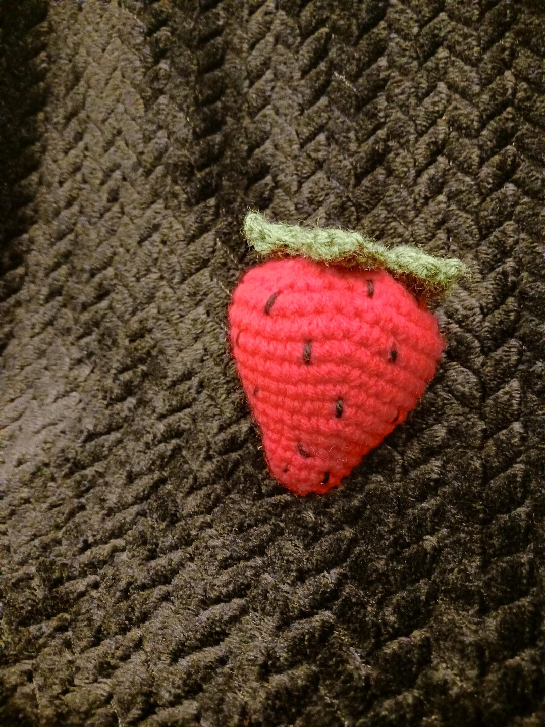 Strawberry Rattle Crochet Pattern | Beginner Amigurumi Fruit Toy (PDF ...