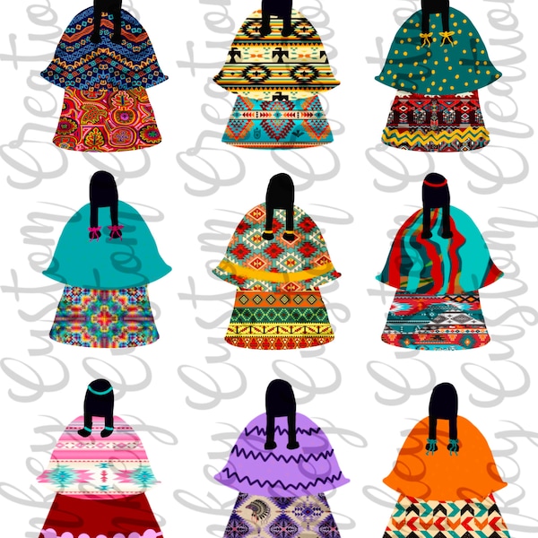 Native Women sublimation design png