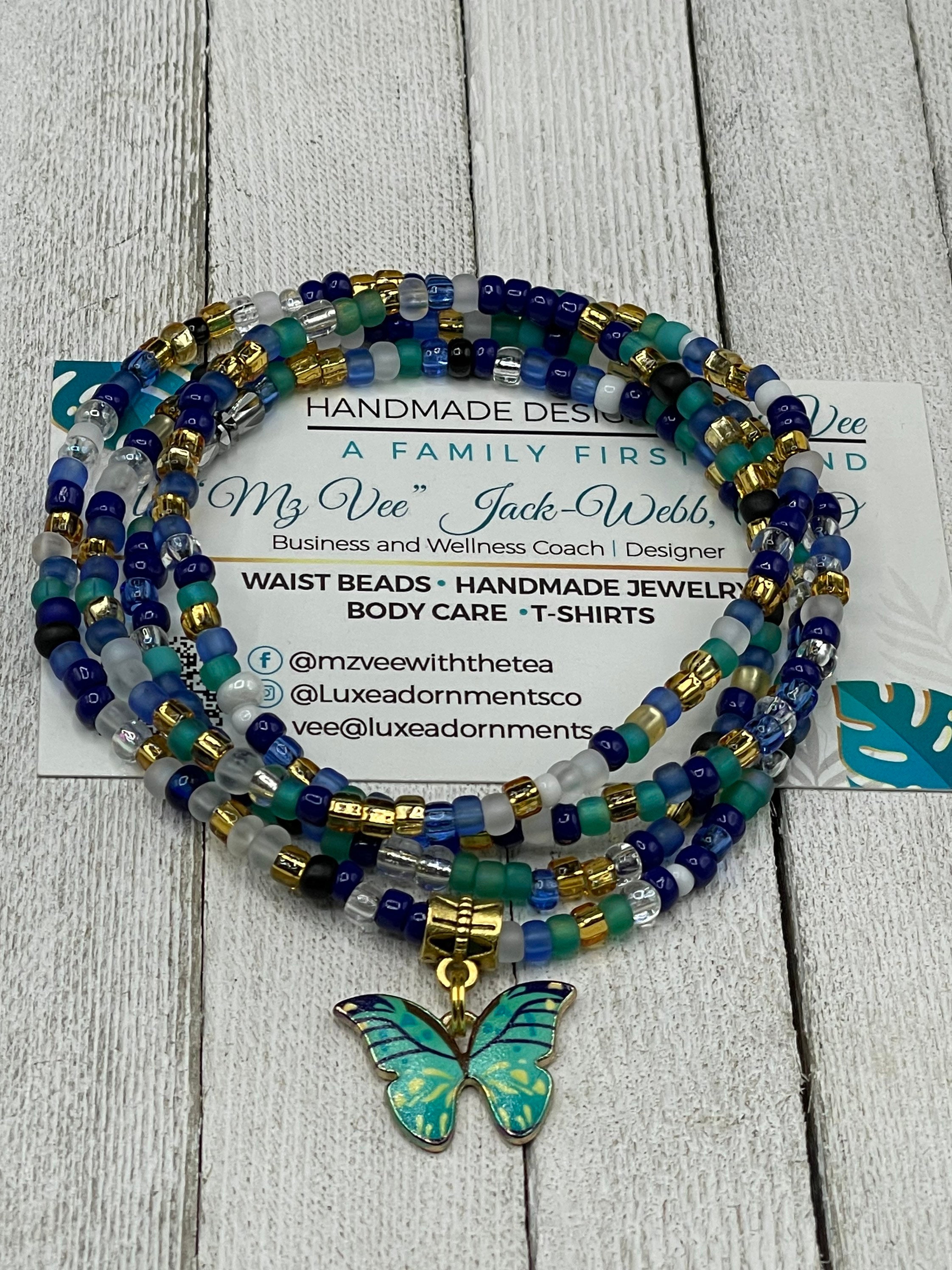 Black Gold Waist Beads - Sexy Waistbeads - - Single Strand Waistbeads —  Royal Waistbeads