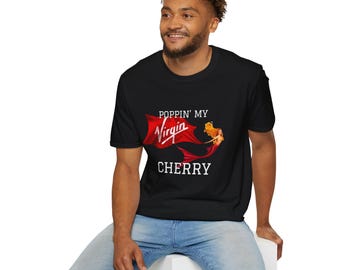 Cruise Shirt - Poppin My Virgin Cherry Unisex Tee Shirt - First Virgin Voyages Cruise Shirt - VV Embarkation Top - Cruiser Tshirt