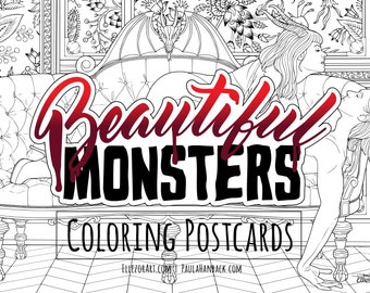 Beautiful Monsters Postcards
