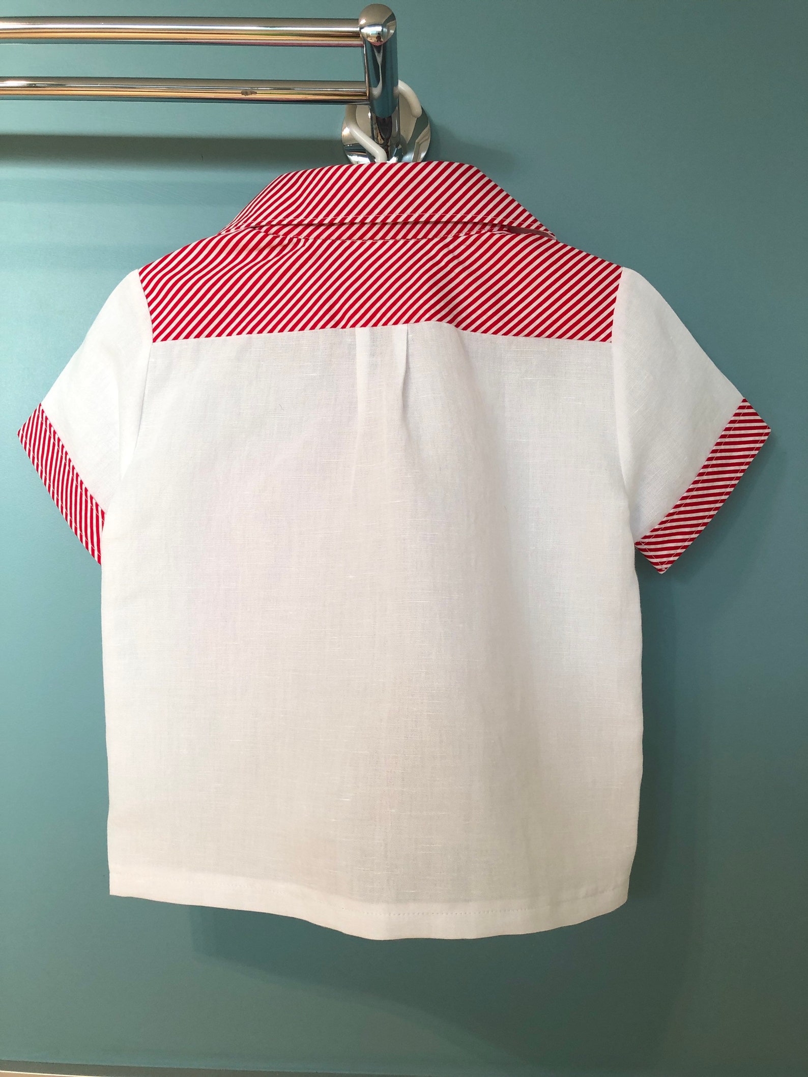 Boys Santa Christmas Dress Shirt, Size 2. Etsy