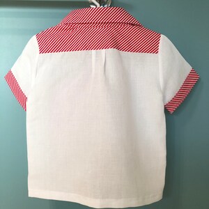 Chemise à Manches Longues Chaps Pour Garçon - Taille L (16-18 Ans) - Imprimé Noël - Occasion Très Bon état