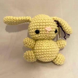 bunny - crocheted stuffed plush