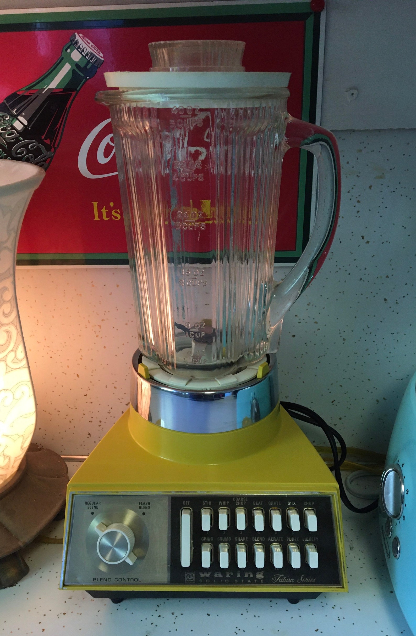 Vintage Waring yellow blender Etsy