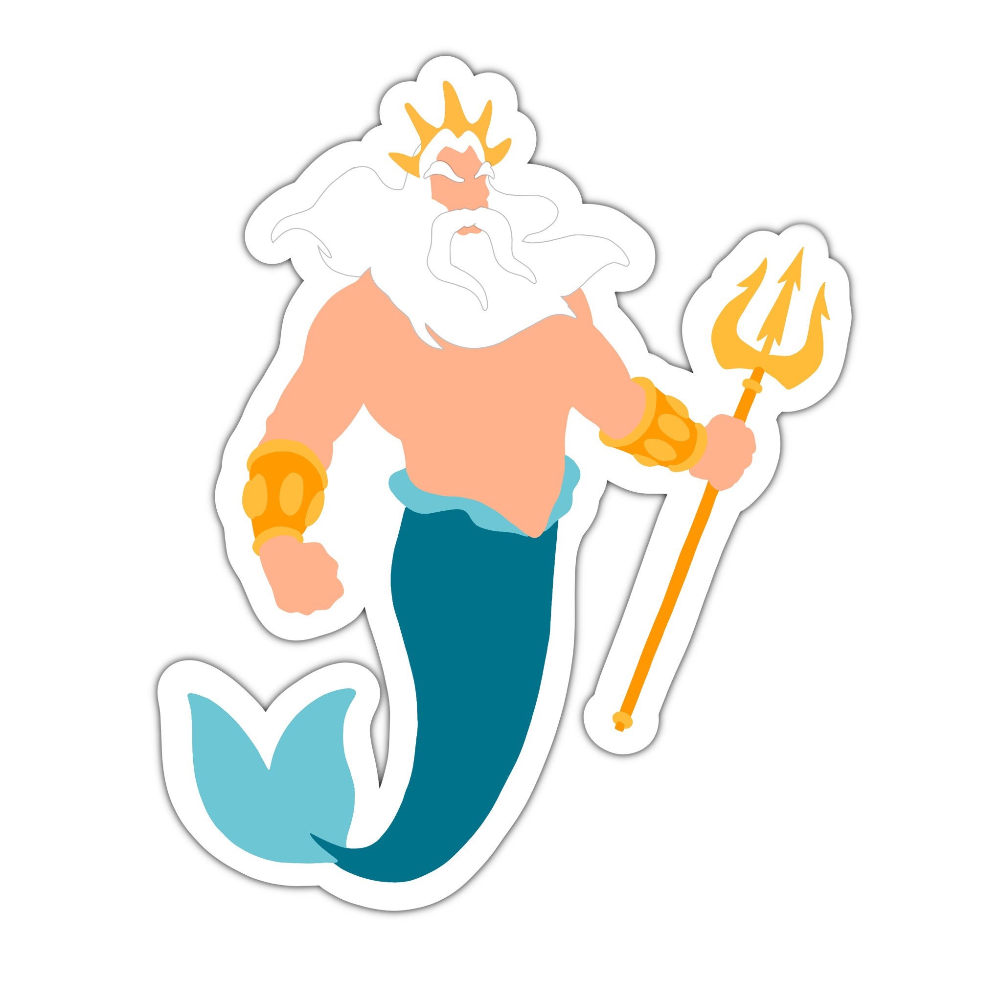 The Little Mermaid Sticker Pack / Minimalista Disney Sticker / Etsy