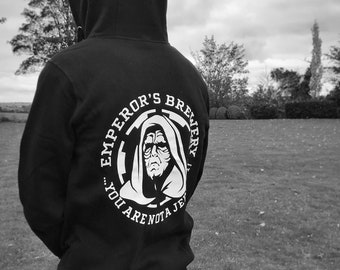 Emperor’s Brewery zip-up hoodie