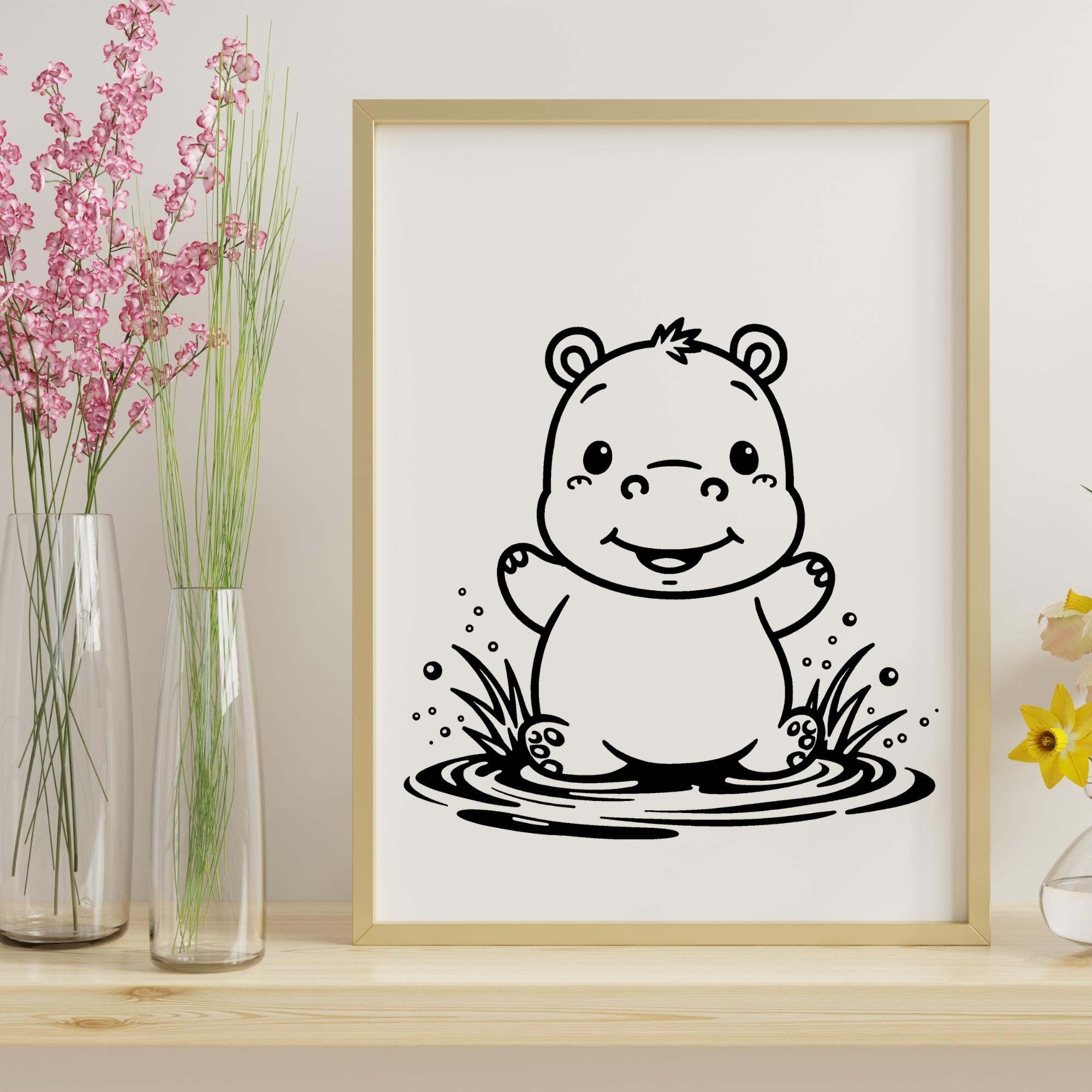 Cute Baby Safari Animals SVG Bundle - Adorable Jungle Animal Designs ...