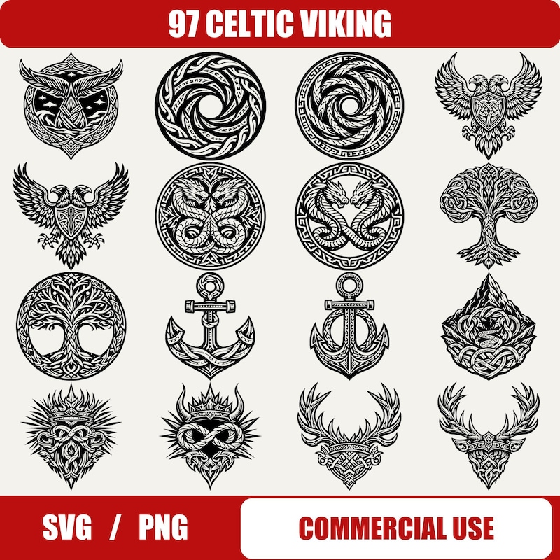 Viking Knotwork Patterns - Etsy