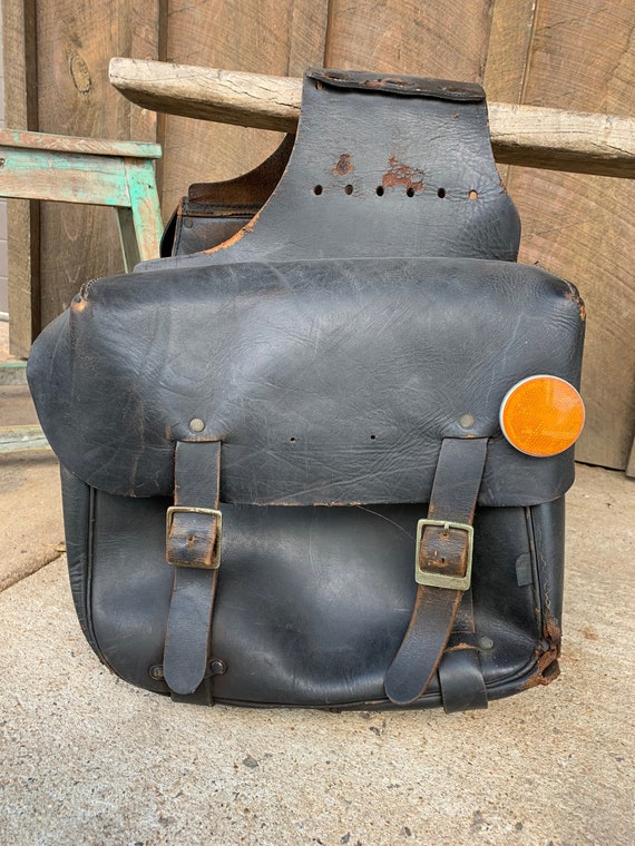 Vintage Honda Motorcycle Bag