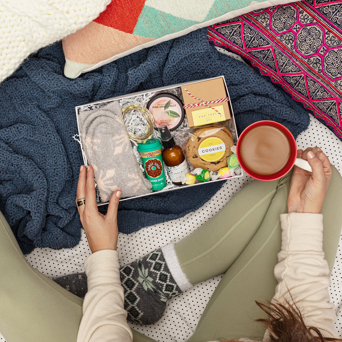 College Finals Week Care Package Cozy & Fun Thinking of You Gift Box - Etsy