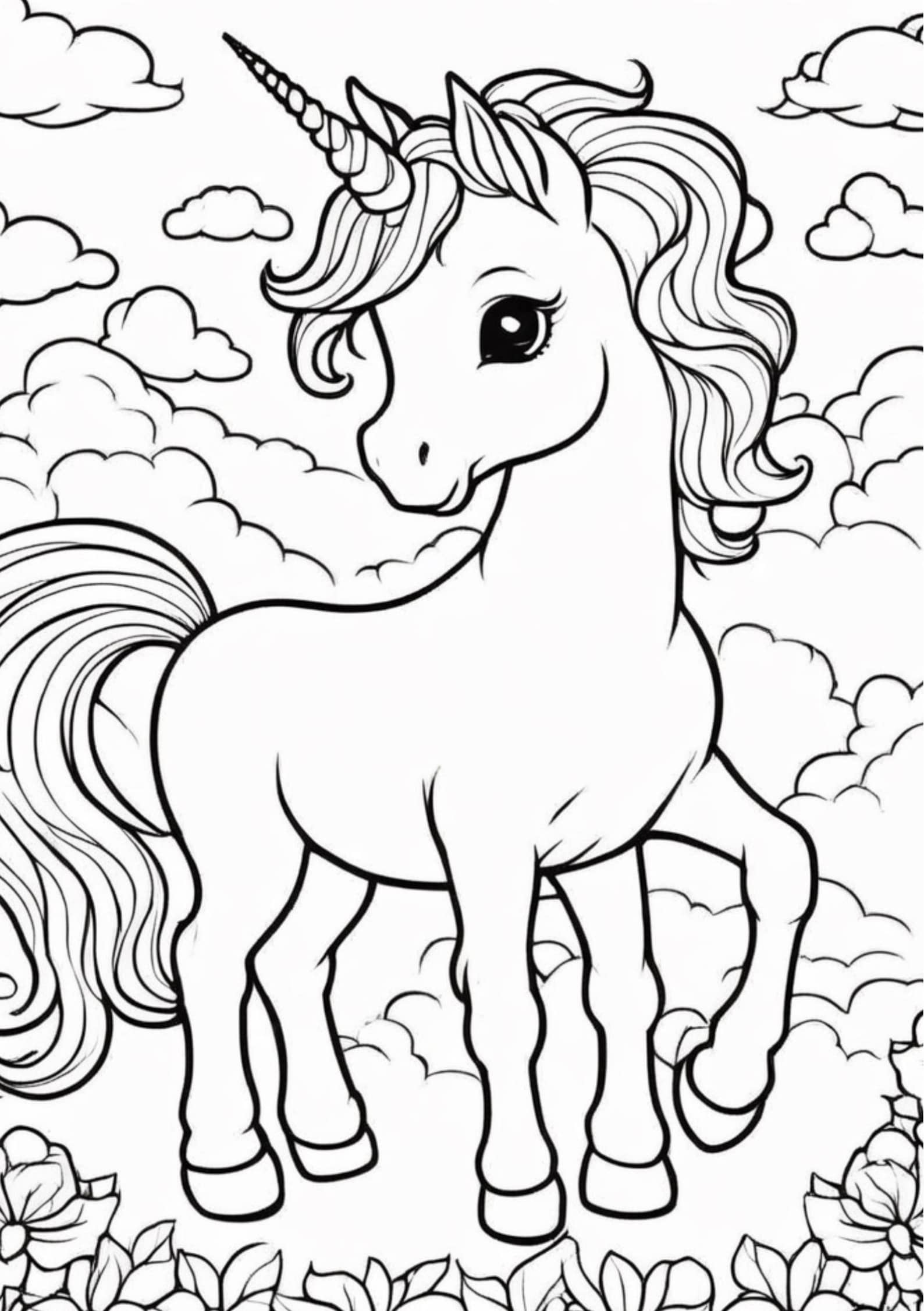 Unicorns, Coloring Books, Baby Unicorns, Kids, Kids Coloring Books, Etsy