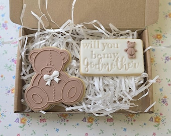 Godmother/Godfather proposal biscuits