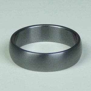 Pure Tantalum wedding ring. Mens wedding ring. Tantalum ring.