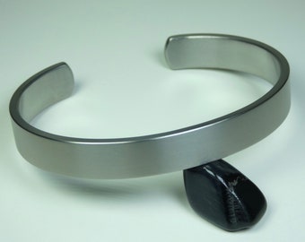 Grade 2 titanium bracelet. Mens bracelet. Mens titanium jewelry. Solid titanium mens bracelet. Mens jewelry.