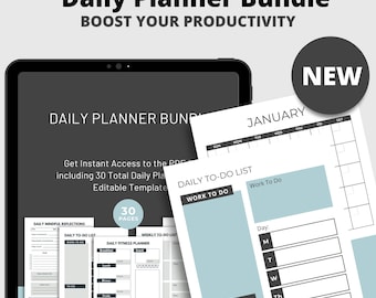 Daily Planner Bundle