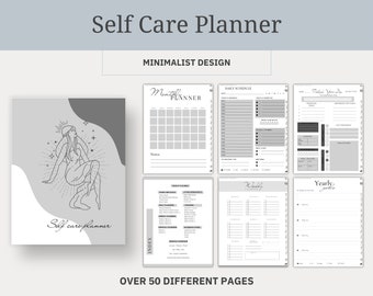 Intentional Self-Care Planner - Digital Planner, Goodnotes, Notability, IPad Planner