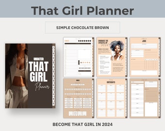 That Girl Digital Planner Melanin Edition