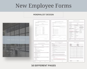 Customizable Employee Evaluation Form - Digital Template for Businesses