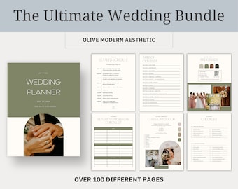 Ultimate Wedding Planner with Mobile Timeline & Honeymoon Planner